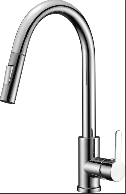 Zinc Pull-out Kitchen Faucet Mixer Taps