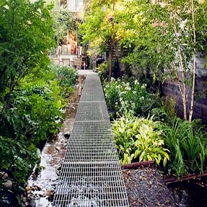 Galvanized Steel Grating Grille Walkway