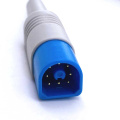 Cable de sensor de clip de dedo reutilizable Spo2