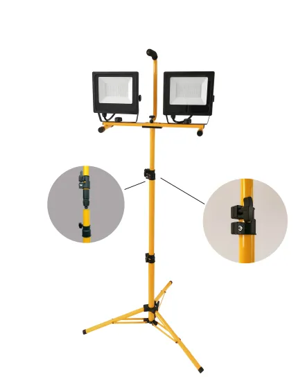 New High Power 60W Outdoor LED Working Lamp with Triangular Bracket: Dimmable and Electrodeless Design