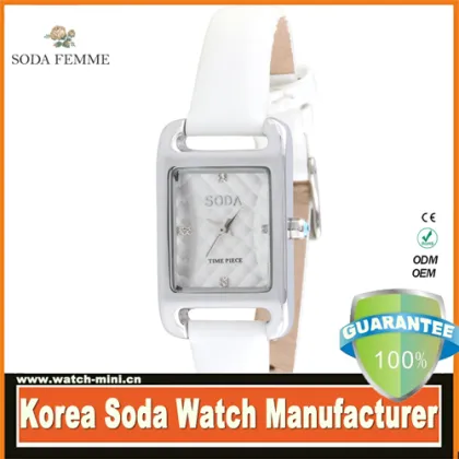 SODA brand OEM kors watch for woman geneva chevron fashion watch android