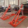 6tons hydraulic conductor reel stand hydraulic drum elevator