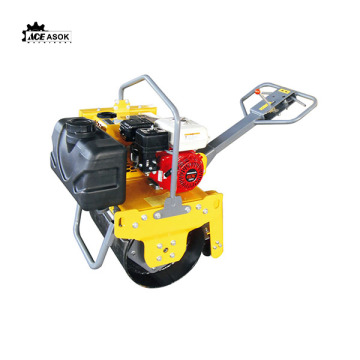 Walk -behind mini rullo vibratorio per compattazione efficiente - compattatore a rulli a tamburo