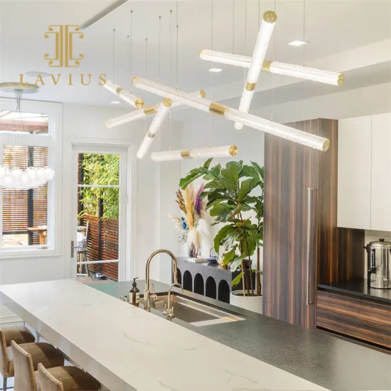 Post Modern Unique Glass Villa Clubs Custom Chandeliers