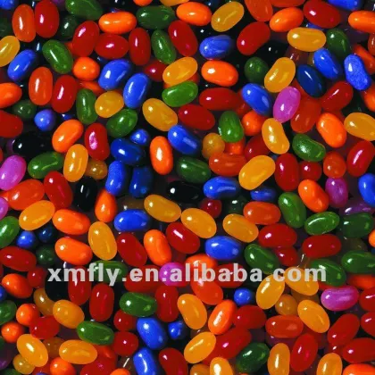small colored jelly bean candy