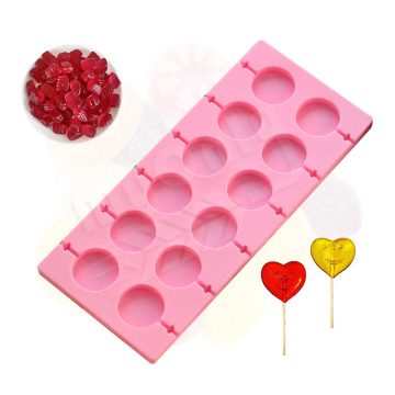 MYONLY Mold De Pyramid Chocolate Polycarbonate Heart Shape Christmas Leaf Silicone Mold for Lollipops