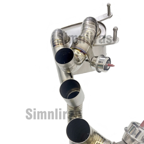 10-15 Ferrari 458 Spinnen-Titan-Katzen-Auspuffspitze