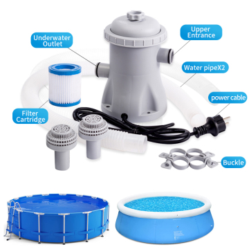 Hot Selling 330Gal Electric Pump για φουσκωτά πάνω από τις πισίνες εδάφους - 110V/220V/240V