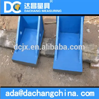 Cast iron angle plate /bending plate with T-slots/U-slots