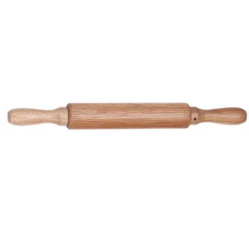 Mini wooden rolling pin with handle