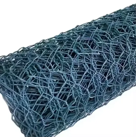 PVC Welded Gabion Wire Mesh for Wall Construction - 1x1x1 Gabion Cages