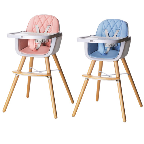 3-in-1 Baby High Chairs with Adjustable Legs