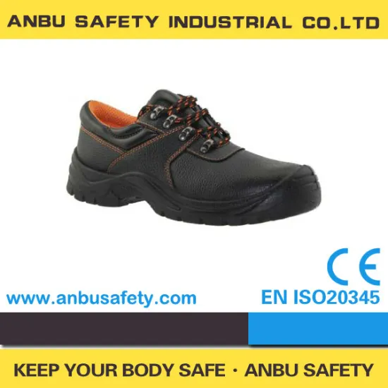 tip binding dual color dual density PU sole puncture resistant work shoes