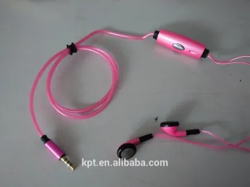 flowing wire for earphone or headphone