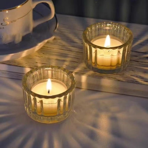 Votive Candle Holder with Glass Storage Jar