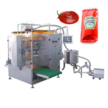 Multilane Ketchup 4 Side Seal Sachet Packing Machine