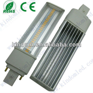 G24 PL 13W Led Lamp, Rotatable base, Isolate Source