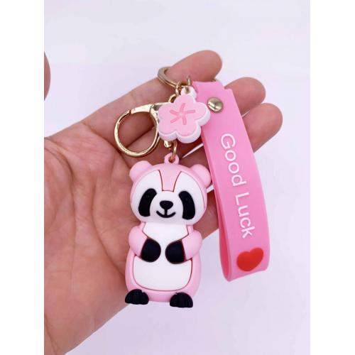 PVC Rubber Key Chains Fancy Cartoon Keychains Bulk Factory