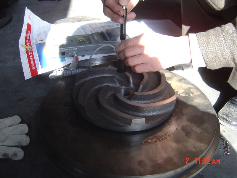 Oilfiled Parts Casting Centrifugal Pump Impeller