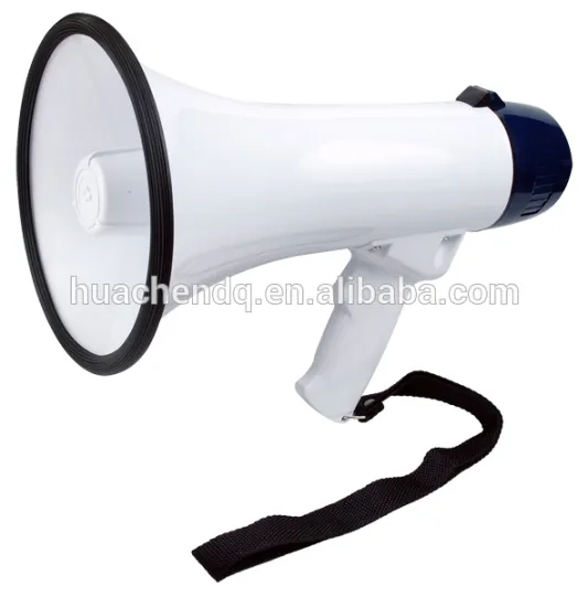 20w loud hailer with siren & voice recorder&built-in-mic