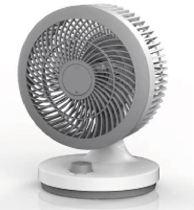 Ventilateur de bureau de circulation d'air de 6 pouces