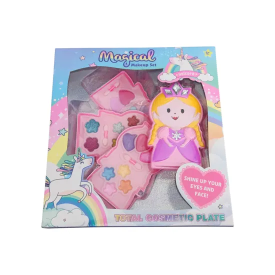 Cute Princess Girls Makeup Toy Set: DIY Beauty Cosmetic Kit for Pretend Play