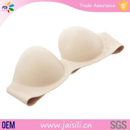 Hot Wholesale Strapless Invisible Seamless Bra For Sexy Girl Image