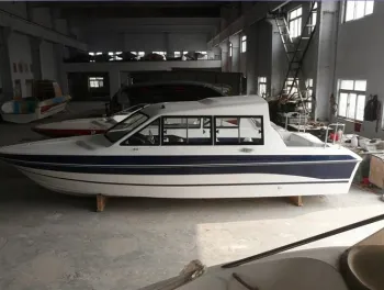7.60m Fiberglass Boat With Cabin
