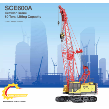 Best price Sany 60T SCE600A crawler crane