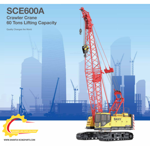 Best price Sany 60T SCE600A crawler crane