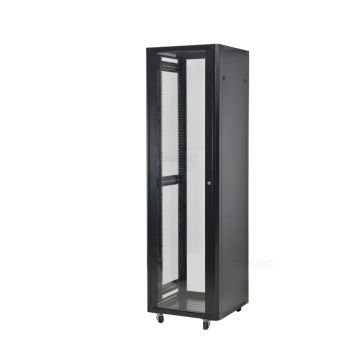 GETEKnet 42U/32U Floor Standing Server Rack - 19 Inch Glass Door Data Cabinet