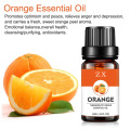 Aceite esencial de naranja dulce orgánico 100% puro al por mayor