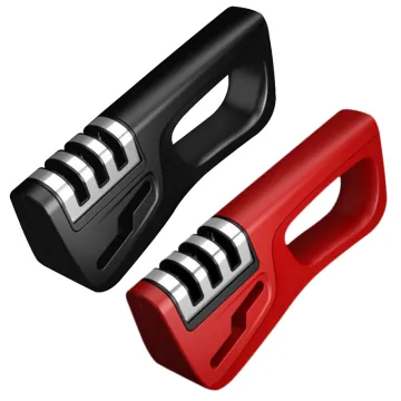 Professional 4-Stage Knife Sharpener with Tungsten Steel Ceramic Whetstone