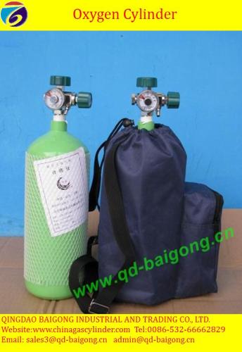 seamless steel oxygen gas cylinder