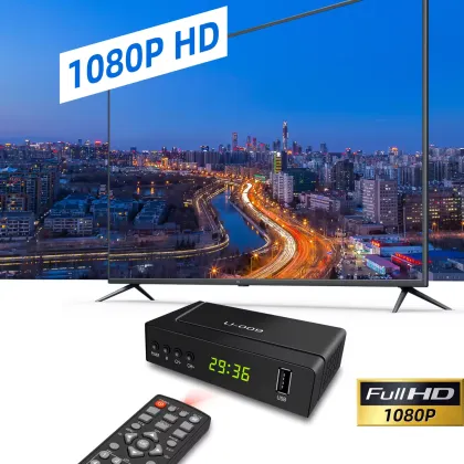 Low Price DVB T2/C Mini Plastic Digital TV Receiver Set-Top Box