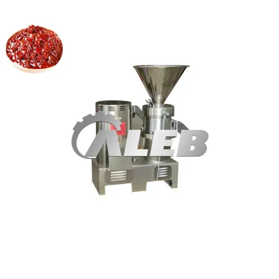 Fully Automatic Spice Chili Powder and Peanut Jam Colloid Grinder Machine