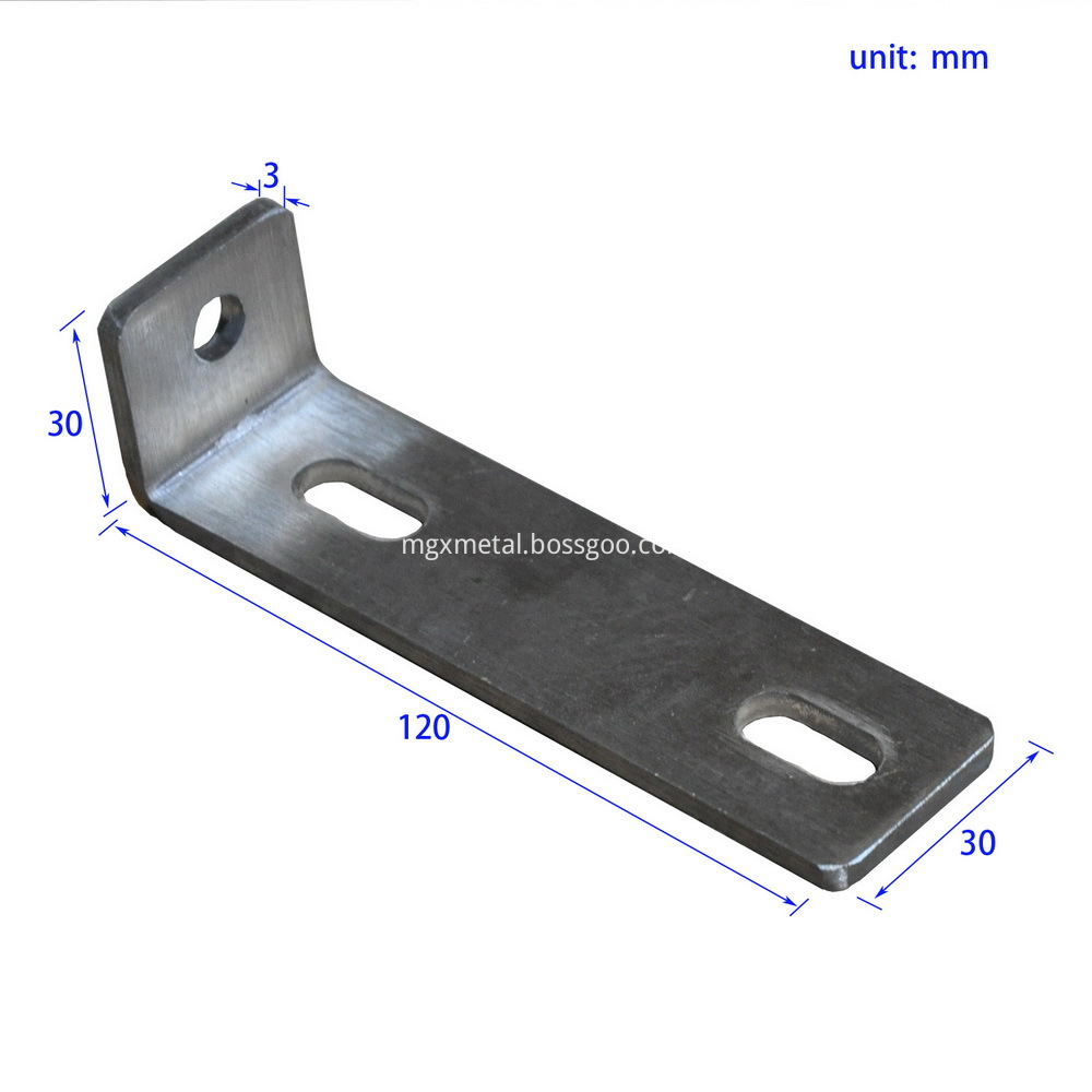 SLB0001 Stainless Steel Outdoor Light Mounting Brackets Size