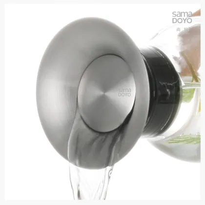 2016 New! SAMADOYO Glass Water Bottle/ Glass Cold Water Bottle/ Summer Water Bottle