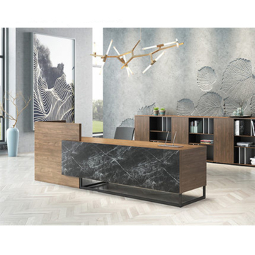 Modern Used Wooden Beauty Salon Reception Desk - P-26