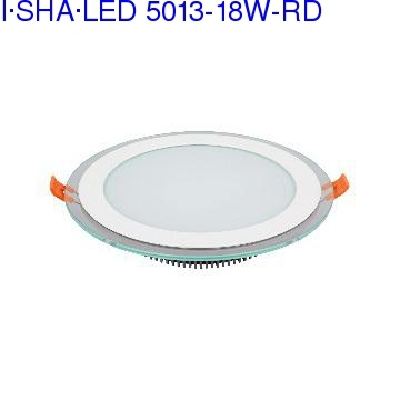 18W Glass led commercial panel light