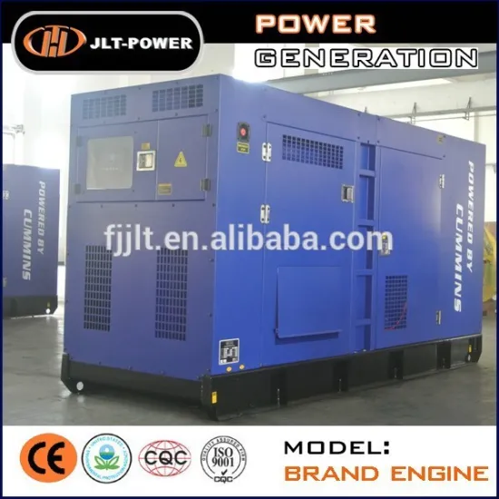 Famous brand soundproof diesel generator 450kw