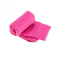 Suede microfiber custom yoga towel