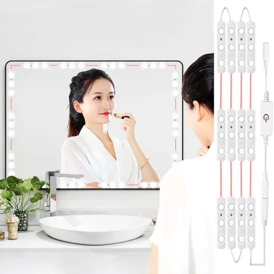 Hollywood Style Dimmable LED Vanity Mirror Lights for Bathroom