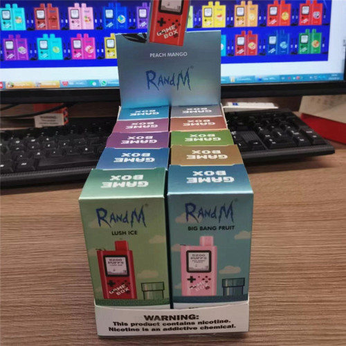 Precio al por mayor randm box box desechable vape pod