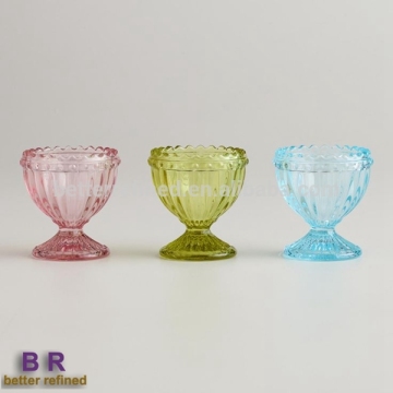 Fluted Glass Egg Cup