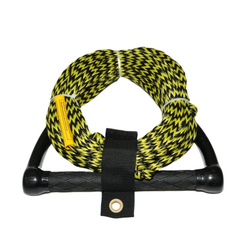 Hooking up a water ski rope