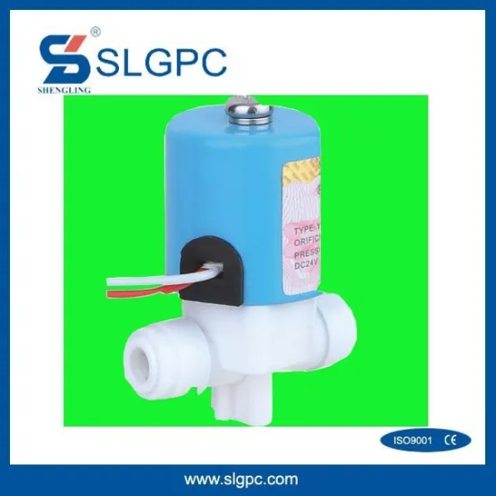 Fenghua pneumatic SLGPC-YCWS3 1/4 inch electromagnetic plastic water solenoid valve