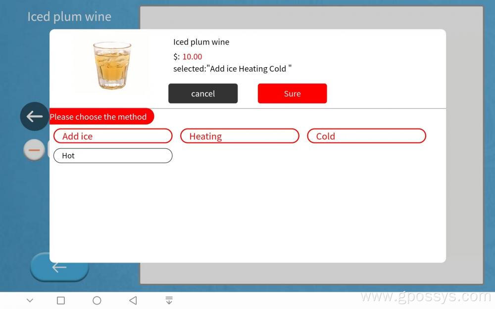 Easy To Operate IPAD ordering Software