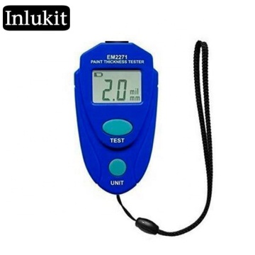 Misuratore di spessore della pittura digitale LCD e indicatore di rivestimento per auto: strumento di misurazione accurato per un controllo di qualità