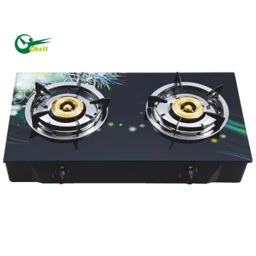 Three Burner LPG tempered glass Gas stove